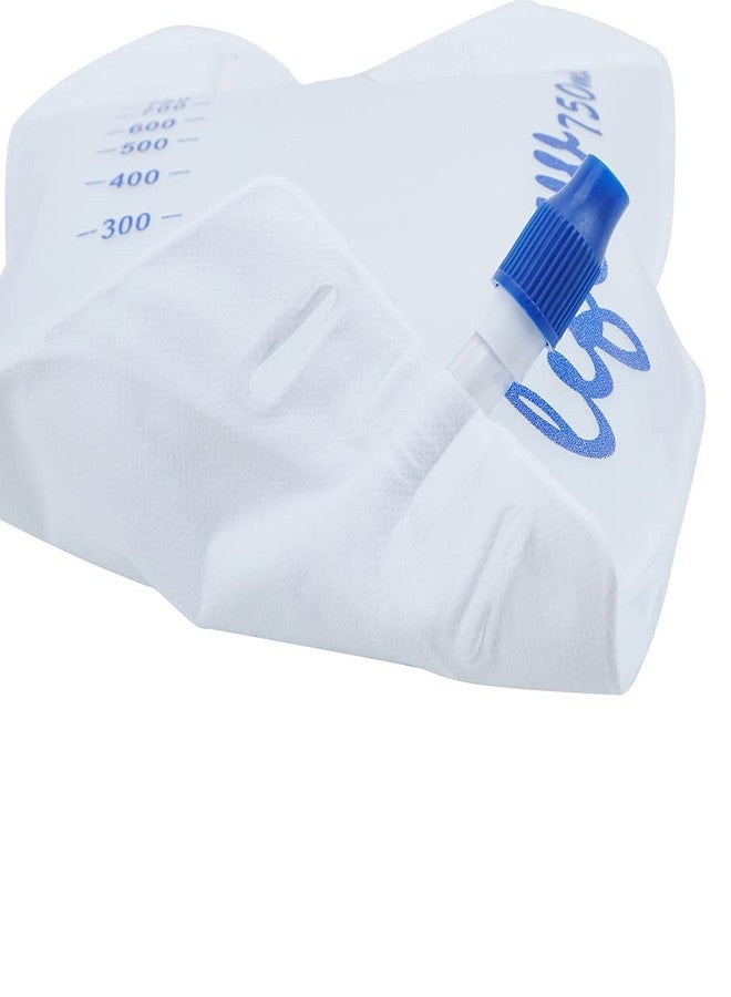 Lifevv 3 Pack Urine Drainage Bag, Nephrostomy Bag with Twist Drain Valve, 20'' Silicone Tube and Cloth Backing (750ML) - Image 4